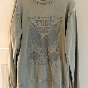 freebird women’s Crewneck Sweater - Sage Green